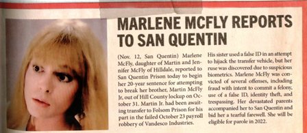Marlene McFly article